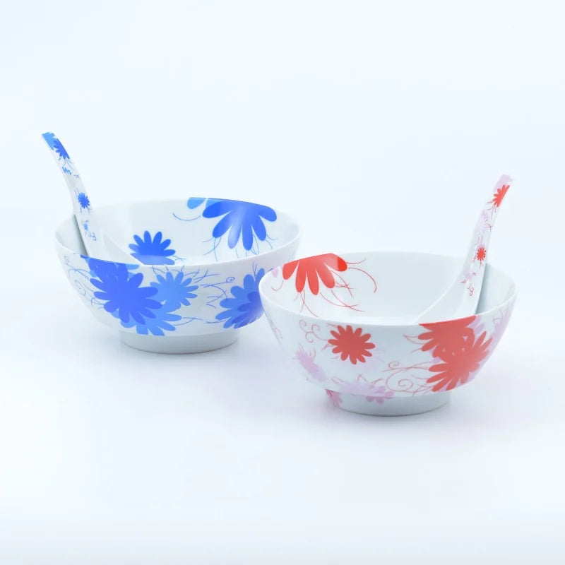 ブーケ(ブルー) 究極のラーメン鉢