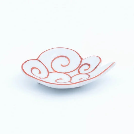 金斗雲　小皿（赤）