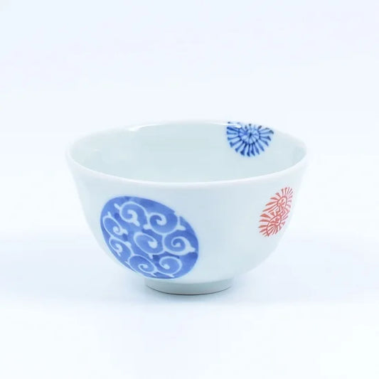 紋唐草飯碗 (작을 소)