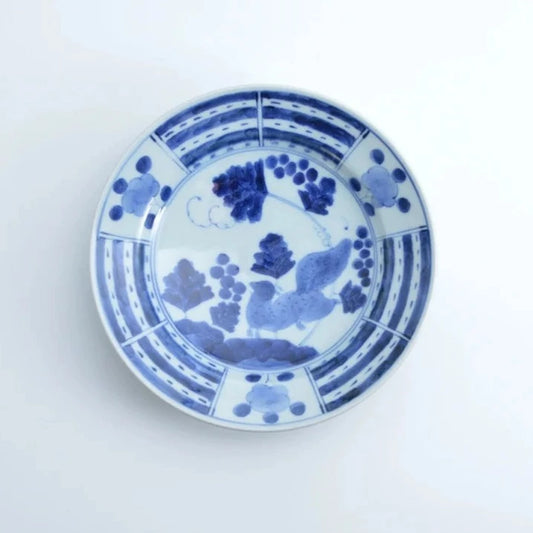 포도 다람쥐 8 치수 접시 직경 24.5